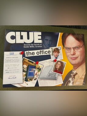 Clue Board Game - the Office edition